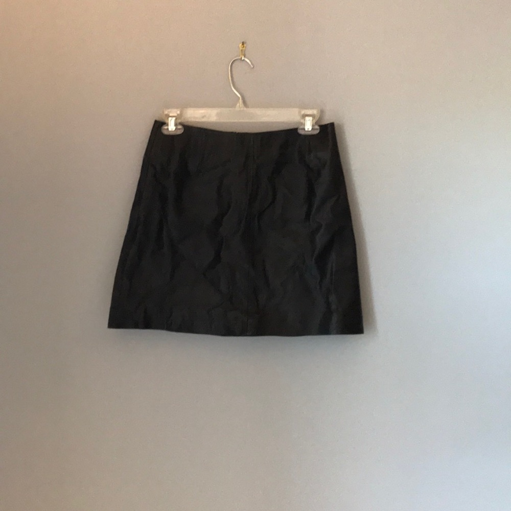 Leather skirt